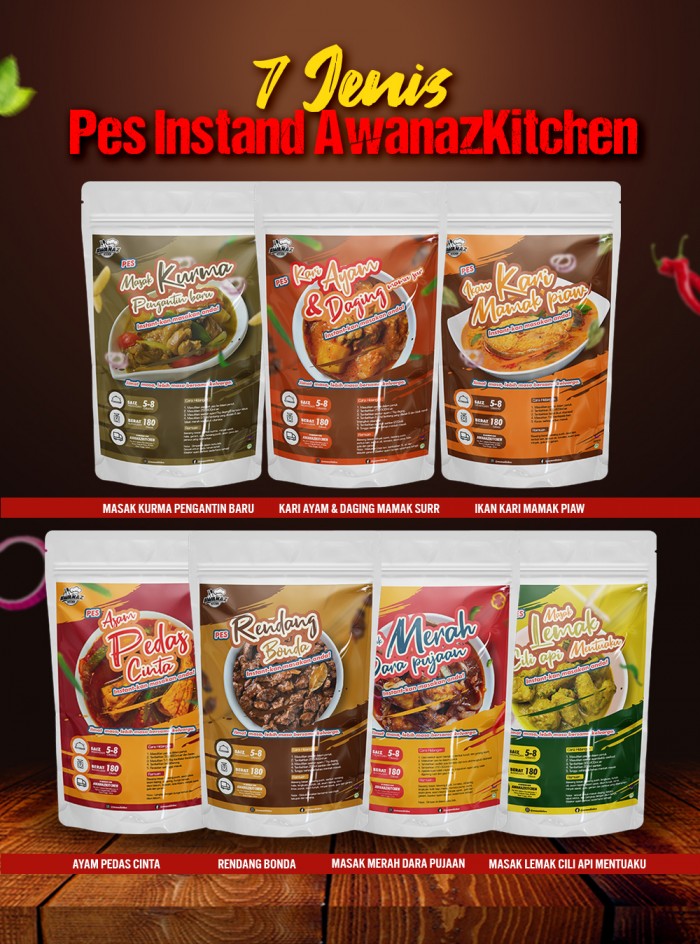 Pes Masakan Instant (Free Gift)